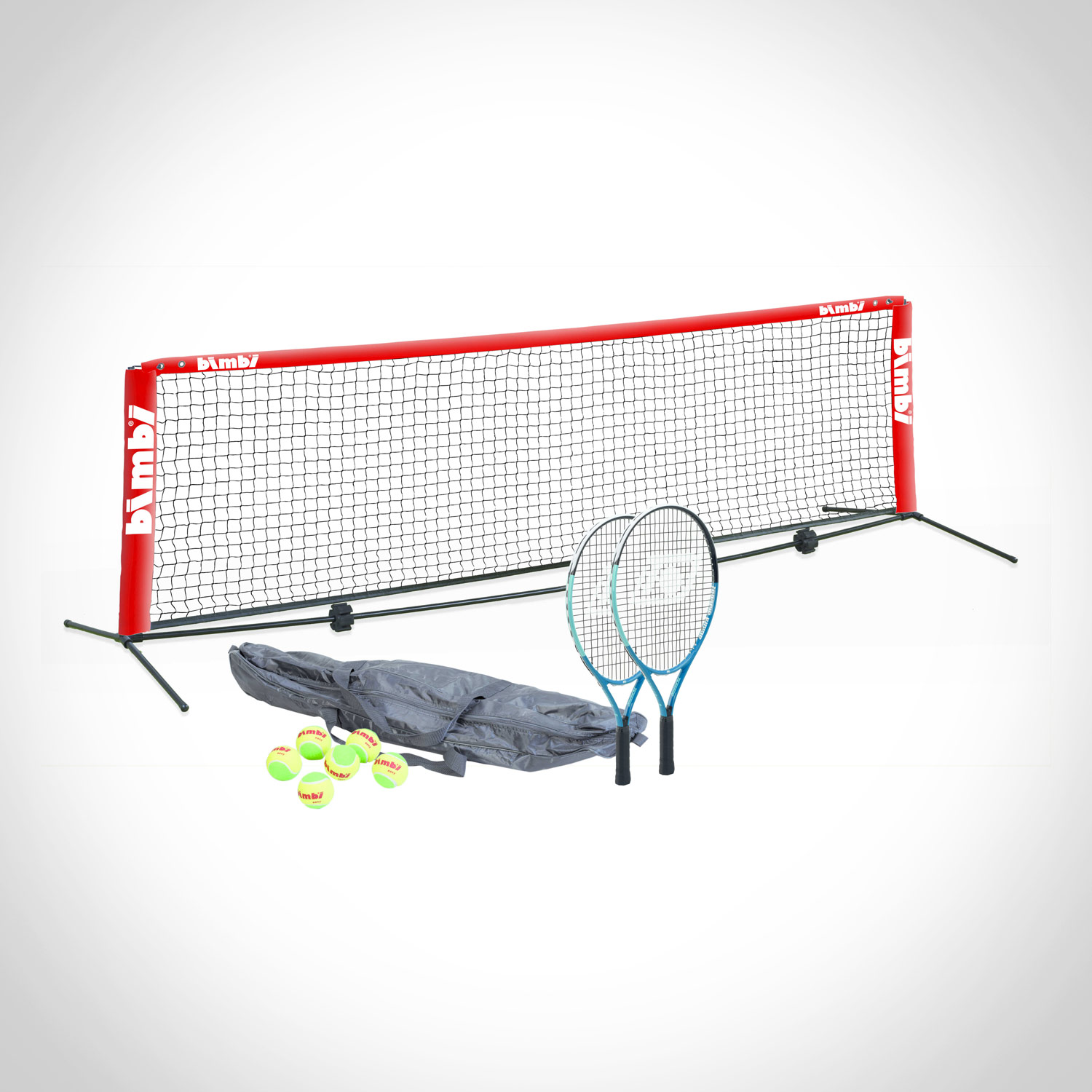 Bimbi joc de pal de xarxa infantil amb raquetes i pilotes de 3