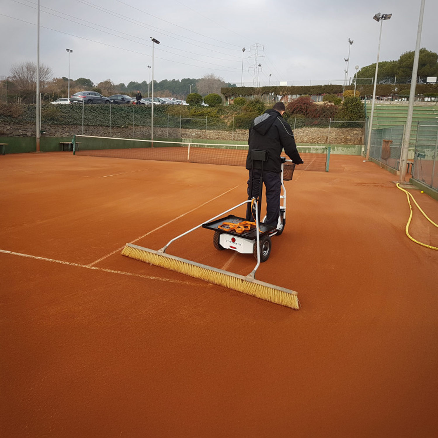 Wide Yellow Brush Tromber_Tennis - Image 2