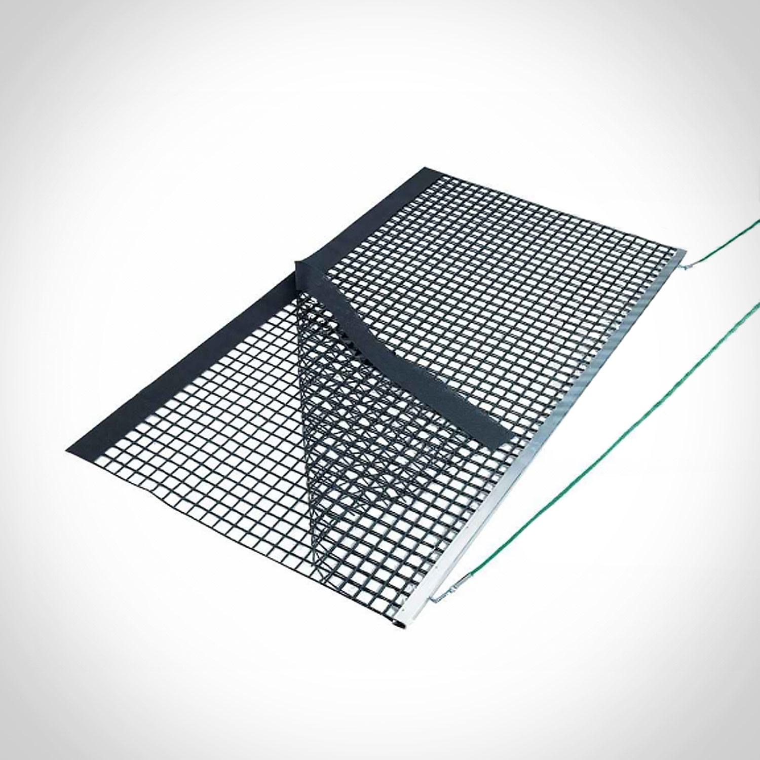 Estora pvc 2 m alumini - malla doble fina