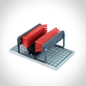 Netejador de calçat amb reixeta