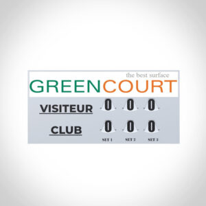 Marcador tennis manual xl