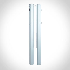 Pals de tennis quadrats 80x80 c/alumini