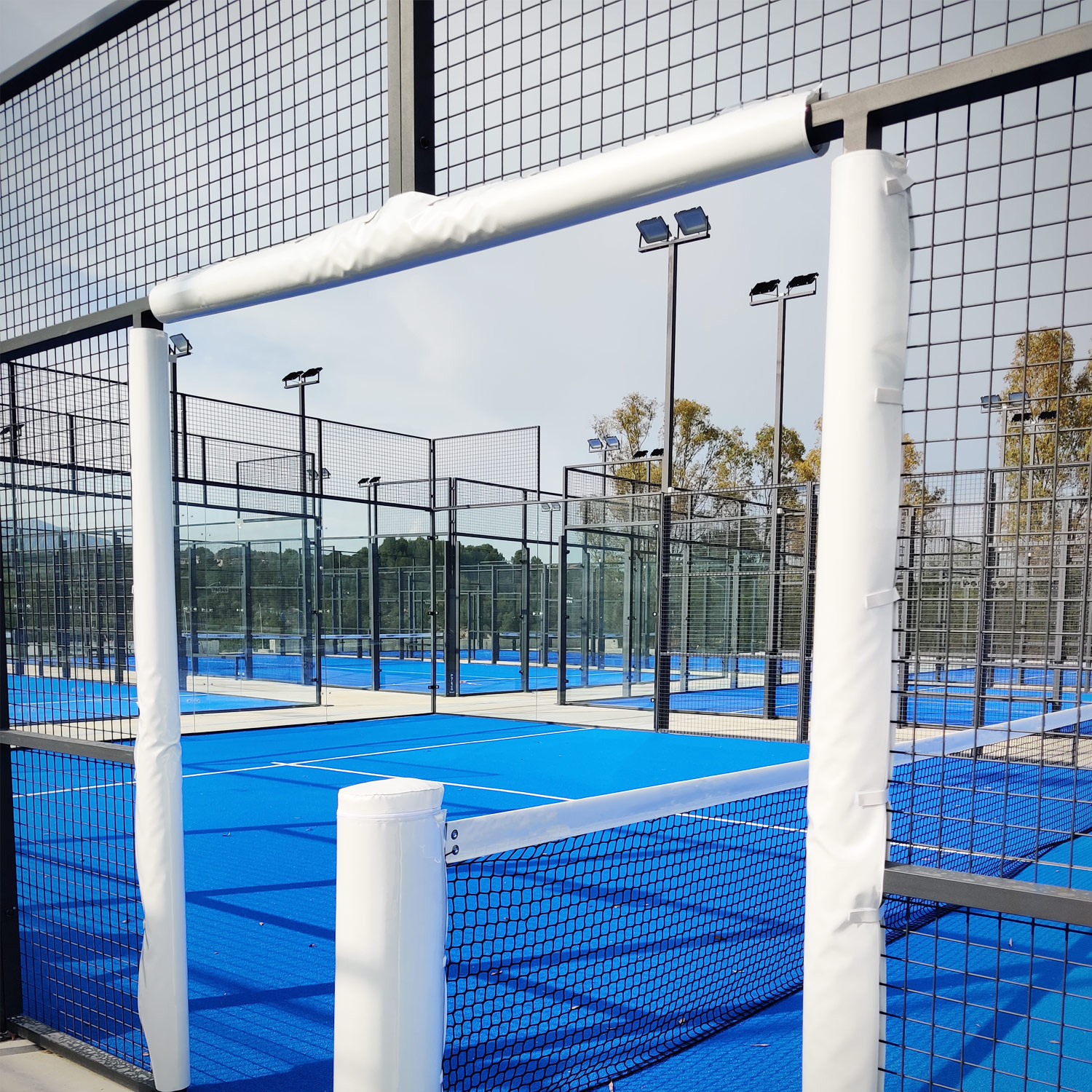 Proteccions per a portes de pàdel