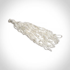 Xarxa bàsquet blanca 6mm